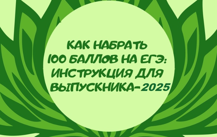 Как набрать 100 баллов на ЕГЭ: инструкция для выпускника-2025 