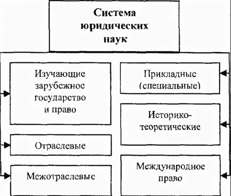 Юриспруденция система юридических наук