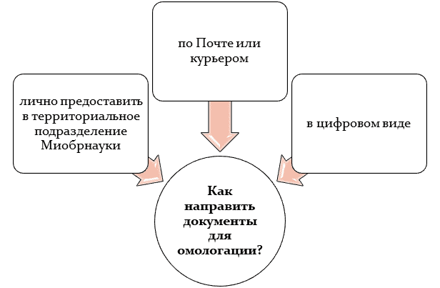 Как направить документы для омологации?