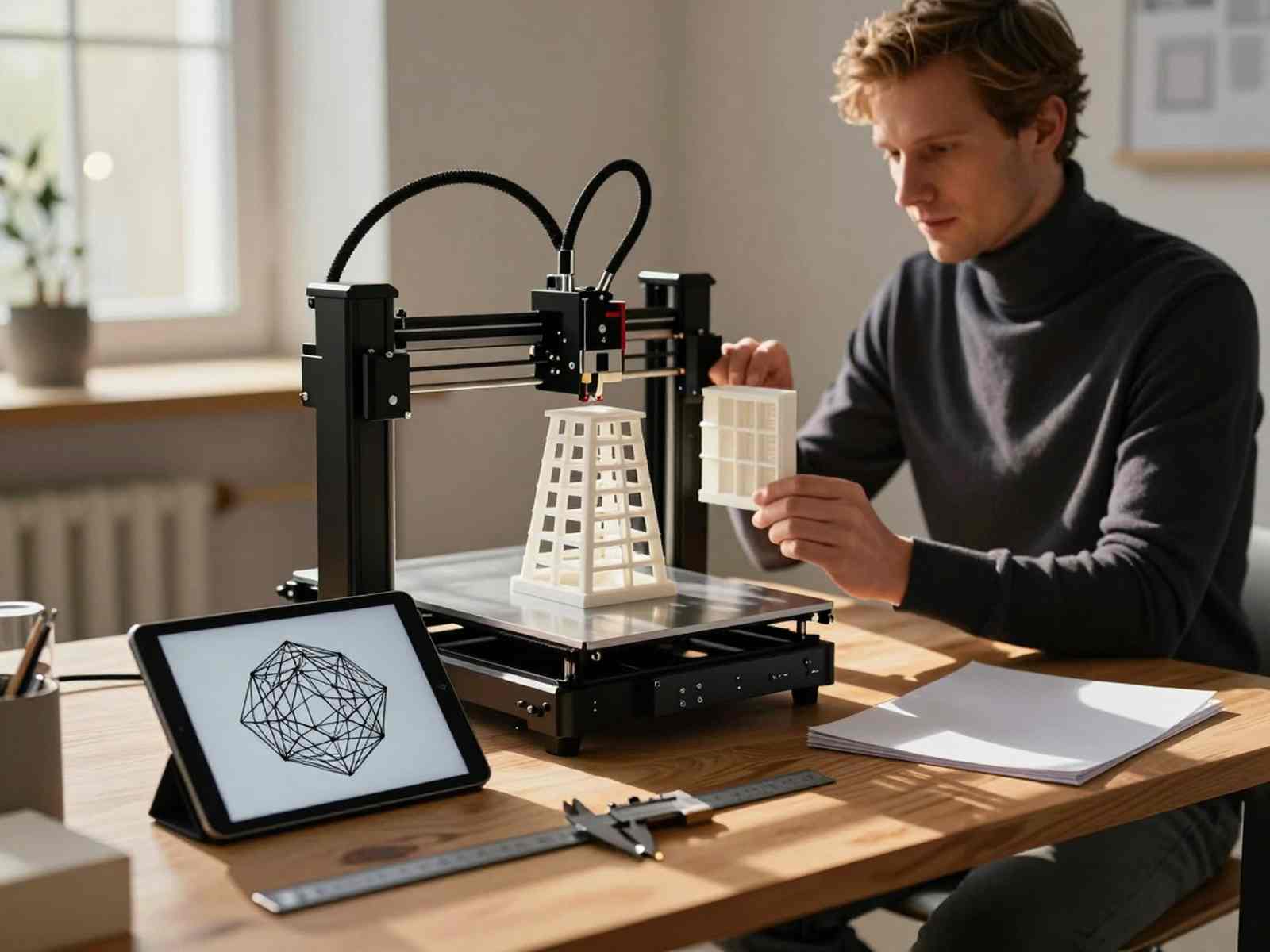 Профессии на стыке архитектуры и высоких технологий: 3D-печать макета небоскреба и цифровое параметрическое моделирование в архитектурной студии
