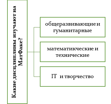 Структура учебной программы на МатФаке