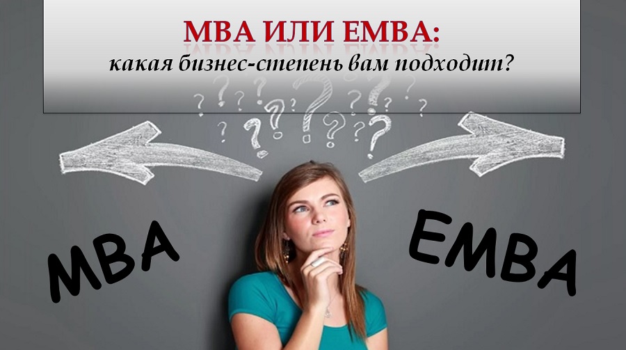 MBA или EMBA: какая бизнес-степень вам подходит?