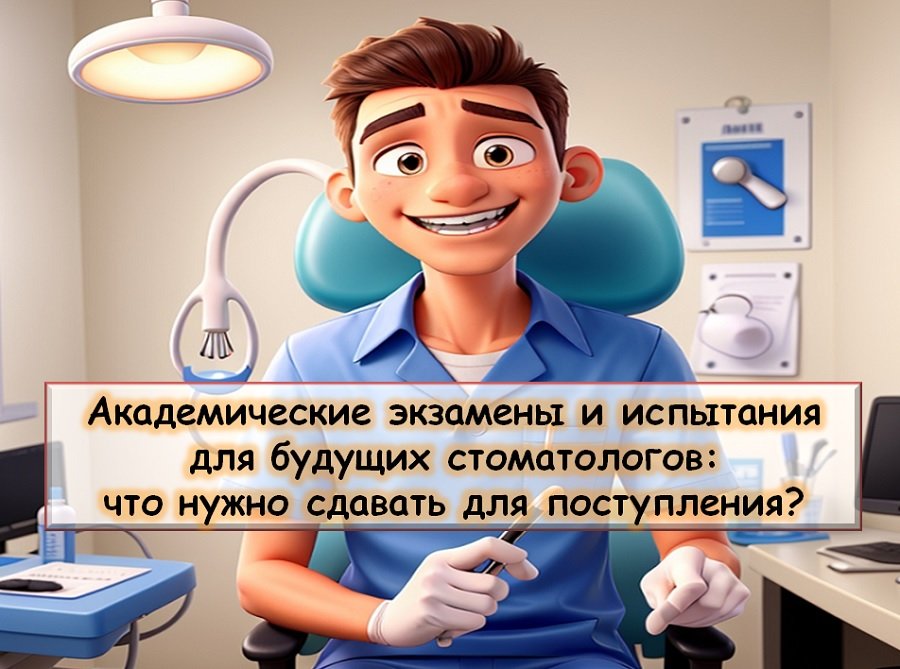Академические экзамены и испытания для будущих стоматологов: что нужно сдавать для поступления