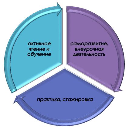 Схема применения стратегии обучения студента