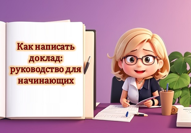 Как написать доклад: руководство для начинающих