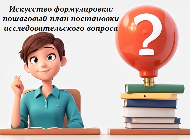 Искусство формулировки: пошаговый план постановки исследовательского вопроса