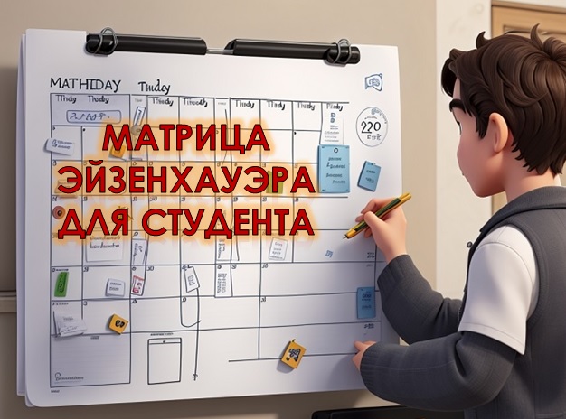 Матрица Эйзенхауэра для студента