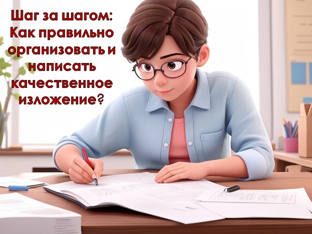 Шаг за шагом: Как правильно организовать и написать качественное изложение?