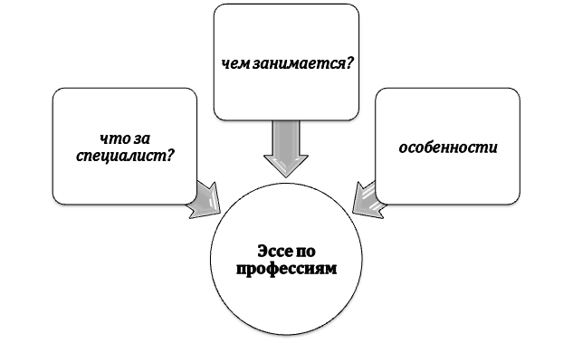 О чем пишут в эссе по профессии?