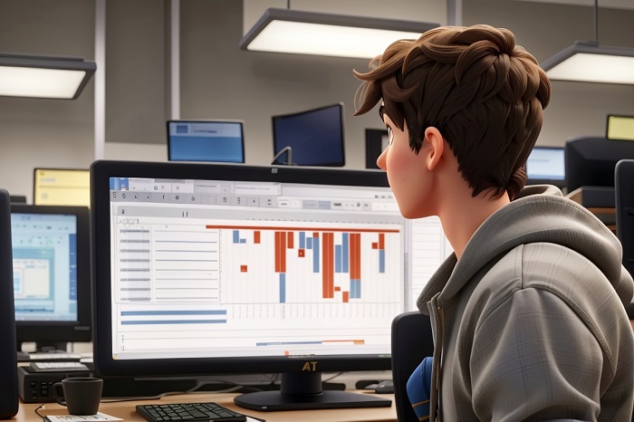 разработка диаграммы Ганта в Эксель на заказ Создание диаграмм Ганта в Excel для timeline диссертации