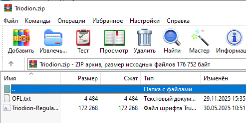 открытая ZIP-папка Как выглядит открытая ZIP-папка?