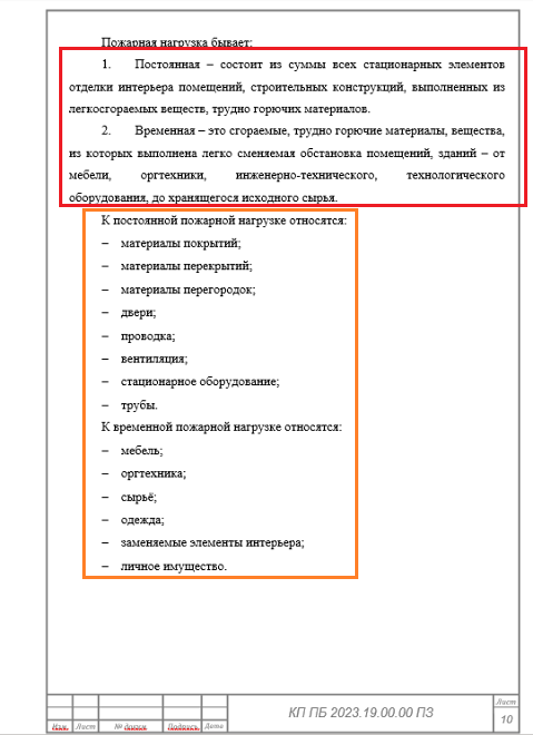 Список как вид текстовой интерпретации в дипломе
