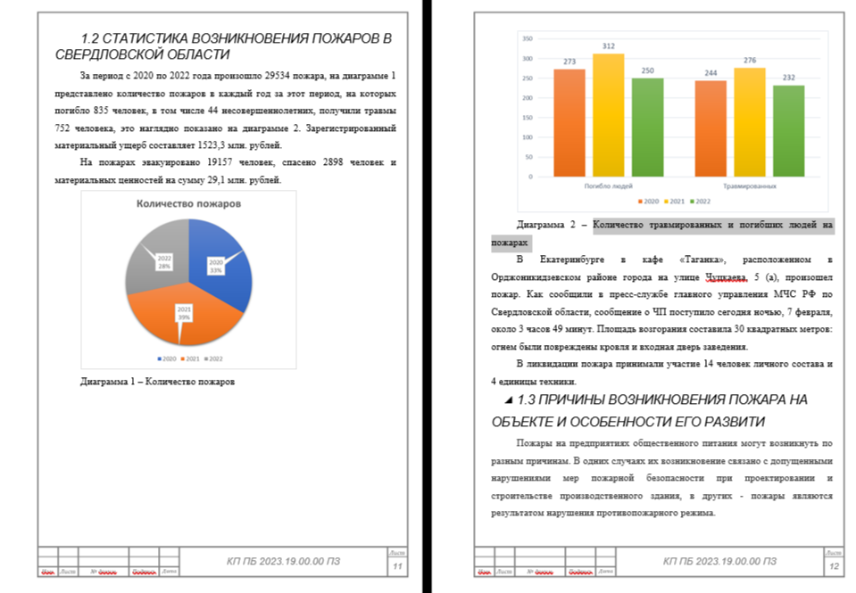 оформление графиков и диаграмм в дипломе Как я представил диаграммы и графики в дипломе?