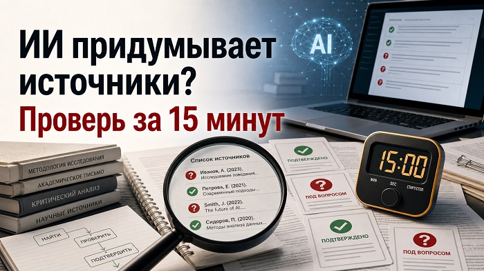 Почему ИИ придумывает источники информации?